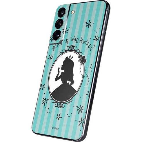 Disney Alice in Wonderland (animated) Silhouette in the Mirror Galaxy S22 Plus Skin